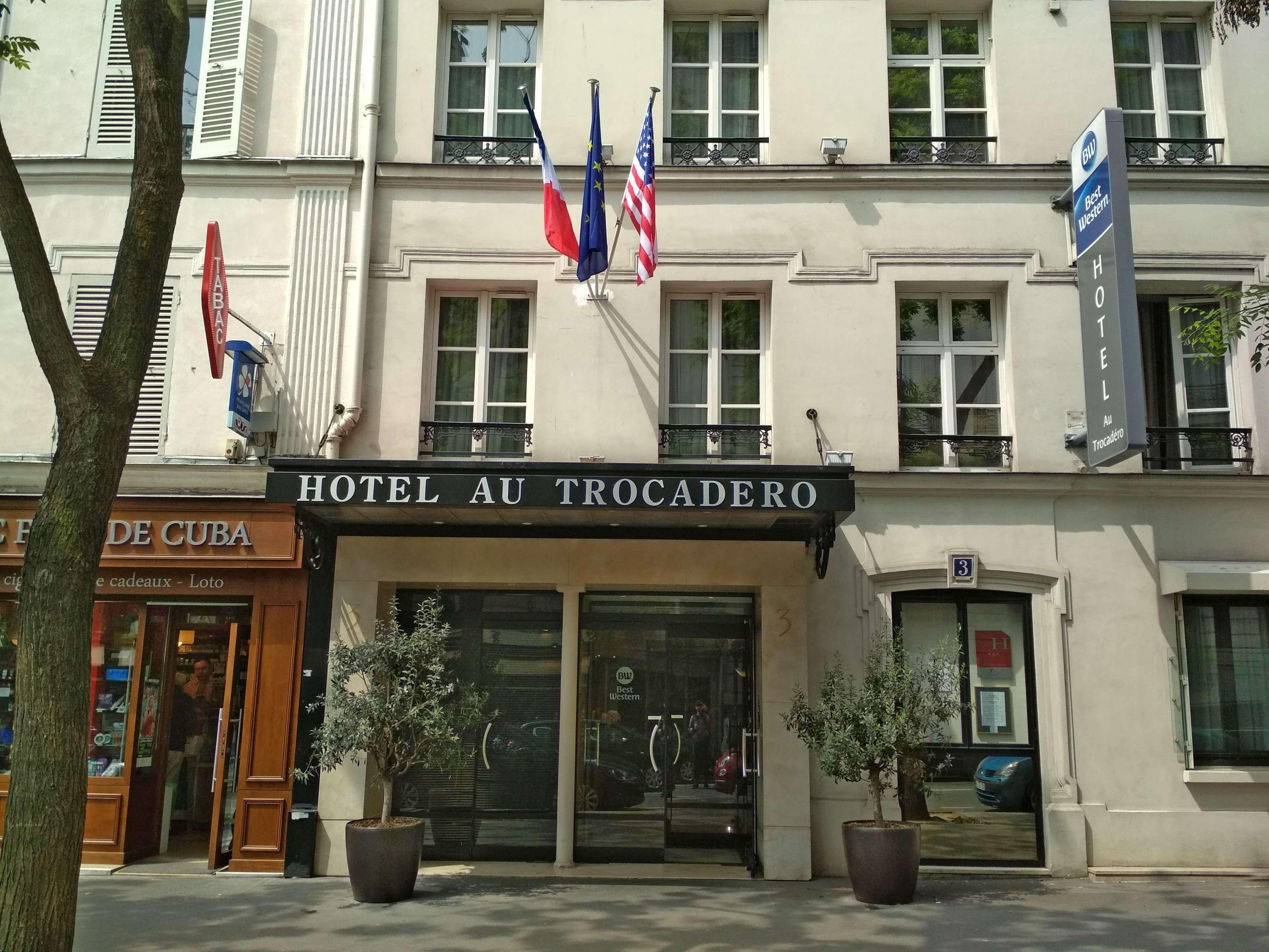 מלון פריז Best Western Au Trocadero מראה חיצוני תמונה